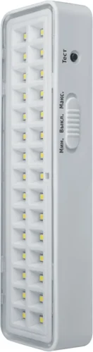 Светильник светодиодный 95 286 NEF-16 2Вт 100лм 110-240В IP40 акк. Li-Ion 500мА.ч аварийно-эвакуационный NAVIGATOR 95286 - фото 2