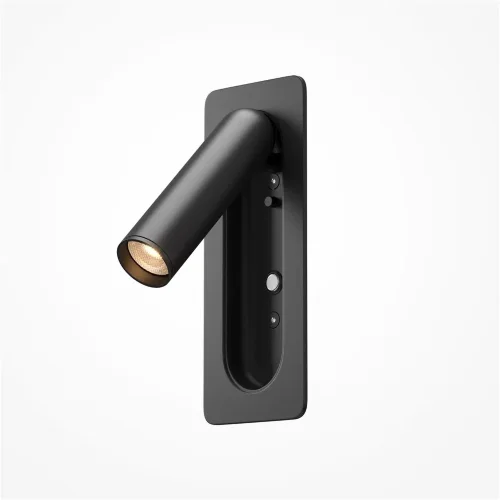 Настенный светильник (бра) Axiom 3000К 3Вт (Черный) - фото 4