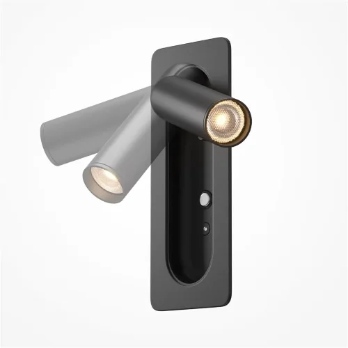 Настенный светильник (бра) Axiom 3000К 3Вт (Черный) - фото 6