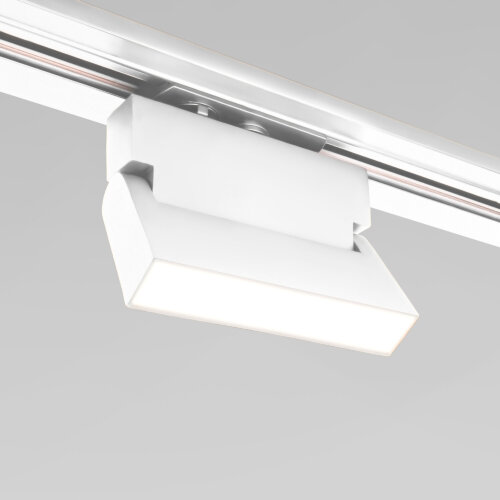 Трековый светильник для однофазного шинопровода Arda белый 10&nbsp;Вт 4200 K - фото 1