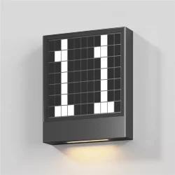 Настенный светильник (бра) Anri 3000К 10Вт IP 54 (Графит)