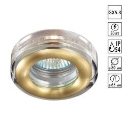 Встраиваемый светильник «Novotech» 369881, серия: AQUA (встраиваемый)