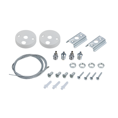 Комплект SRB2-WH 2м для подвесного монтажа шинопровода RB белый IN HOME - Фото