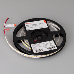 Светодиодная лента RT-А192-10mm 24V Warm2700 (17.6 W/m, IP20, 2835, 5m) (Arlight, высок.эфф.150 лм/Вт) 038776