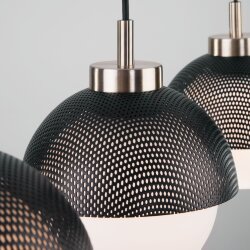 Подвесной светильник 50106/3 античная бронза/черный (044691)