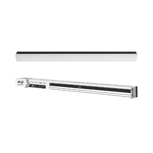 Светильник светодиодный ДБО-ALFA 48Вт 230В 160гр 4000К 4800Лм 100лм/Вт черный IP40 NEOX - Фото