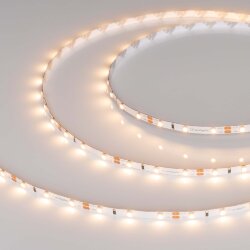 Светодиодная лента RT-А60-5mm 12V Warm3000 (4.8 W/m, IP20, 2835, 5m) (Arlight, узкая) 028614(2)