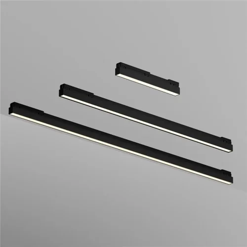 Уличный трековый светильник Базис / Basis Exility IP 3000К 30Вт 120° черный (Черный) O-TR02-1-S-30WB3K - фото 8