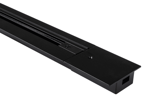 Шинопровод однофазный встраиваемый черный, TR-RC-BL-2 - фото