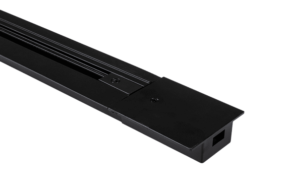 'Шинопровод однофазный встраиваемый черный, TR-RC-BL-2. Фото 5