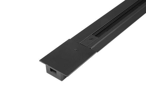 'Шинопровод однофазный встраиваемый черный, TR-RC-BL-2. Фото 9