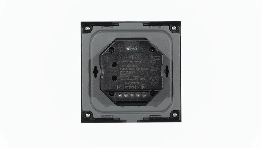 Сенсорная панель T13 Black IC74 (220V, RGB, 4 zone, DMX512, RF 2.4GHz) - фото II