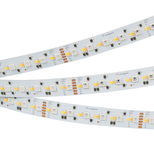 Светодиодная лента RT-GM288-12mm 24V RGBW-MIX (19.2 W/m, IP20, 3838/2216, 5m) (Arlight, Открытый) - фото 7