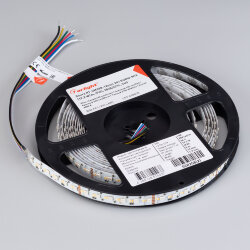 Светодиодная лента RT-GM288-12mm 24V RGBW-MIX (19.2 W/m, IP20, 3838/2216, 5m) (Arlight, RGB-ССТ, RGB-MIX, RGB-White MIX) 028258(2)