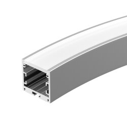 Профиль SL-ARC-3535-D800-А45 SILVER (320мм, дуга 1 из 8) (Arlight, Алюминий) 027639