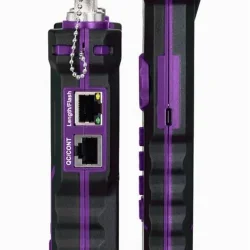 Тестер кабельный многофункциональный NetGeeks NP60 фиолет. Ermenrich 84551