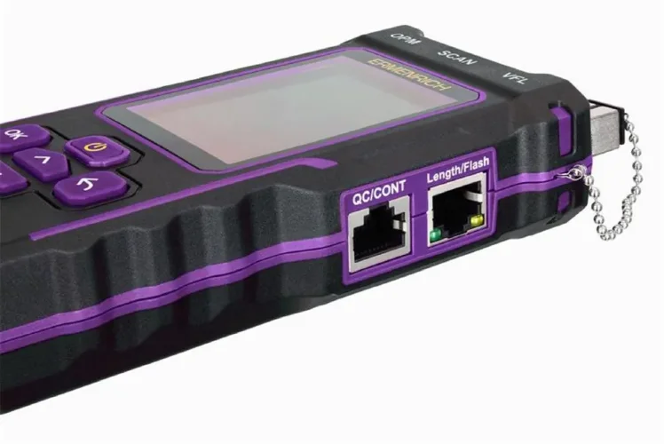 Тестер кабельный многофункциональный NetGeeks NP60 фиолет. Ermenrich 84551 - фото 8