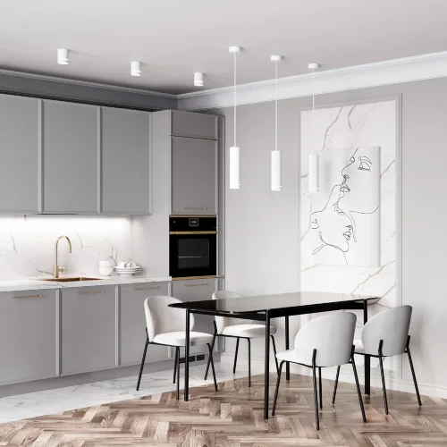 Накладной светодиодный светильник DLR021 - фото 4