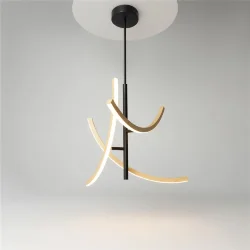 Подвесной светильник Wabi 2700-4000K 21Вт (Черный)