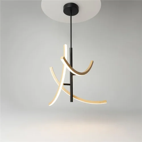 Подвесной светильник Wabi 2700-4000K 21Вт (Черный) - фото 10