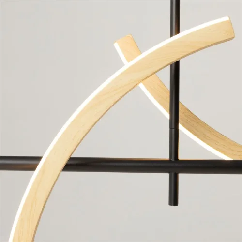 Подвесной светильник Wabi 2700-4000K 21Вт (Черный) - фото 12