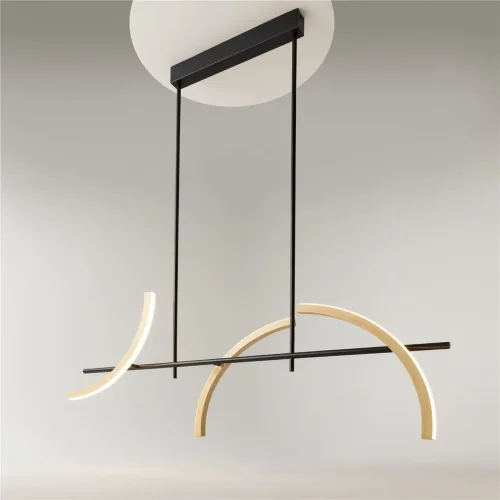 Подвесной светильник Wabi 2700-4000K 21Вт (Черный) - фото 16