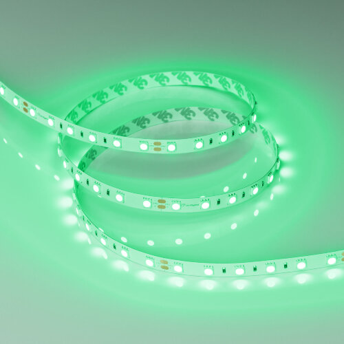Светодиодная лента RT-B60-10mm 24V Green (14.4 W/m, IP20, 5060, 5m) (Arlight, Открытый) - фото 4