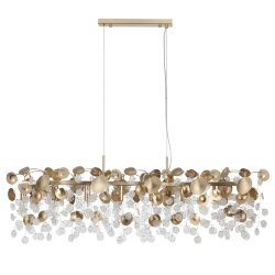 Люстра «ODEON LIGHT» 5104/8A, серия: COINS (крепление на планке)