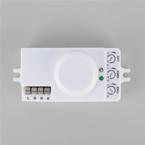 Микроволновый датчик движения 10м 1200W 360° IP20 Белый SNS-M-13 белый - фото 3