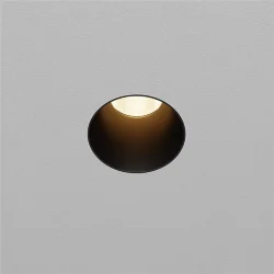 Встраиваемый светильник Омут+ / Dip 10 Вт 3000 К 50° (Черный) DL120-10W-3K-TRS-B