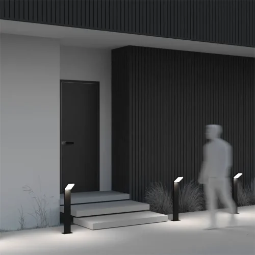 Ландшафтный светильник Paso 3000К 12Вт IP 54 (Черный) - фото 14