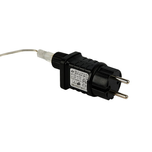 ULD-B10008-480-TTK MULTI IP44 Бахрома светодиодная с эффектом мерцания, 10м, Соединяемая, 480 светодиодов, Разноцветный свет, Провод прозрачный - фото 4
