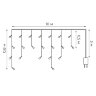ULD-B10008-480-TTK MULTI IP44 Бахрома светодиодная с эффектом мерцания, 10м, Соединяемая, 480 светодиодов, Разноцветный свет, Провод прозрачный - фото 10