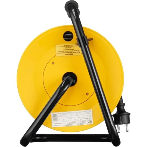 Удлинитель на катушке 4х30м с заземл. 16А IP44 Industrial plus УК30 3х1.5 термозащита IEK WKP15-16-04-30-44 - фото 3