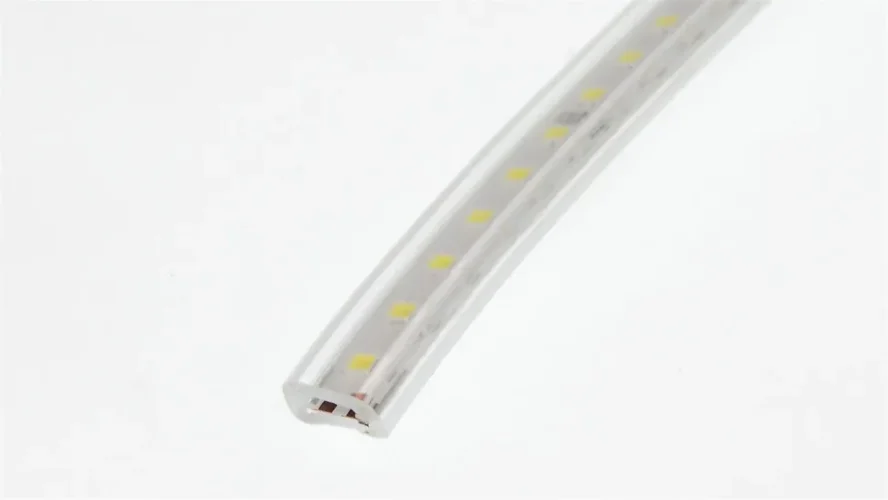 Светодиодная лента 220V, 2835 120 led, day white, 120F, IP68 - фото I