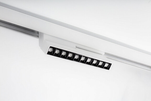 Светильник для трека SY белый, 20 Вт, SY-601256F-20-WH-NW. Фото 2