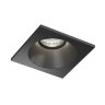 DK2131-BK Встраиваемый влагозащищённый светильник COVE, IP44, до 15 Вт LED, GU10, алюминий, чёрный. Фото 5