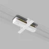 Коннектор прямой для однофазного встраиваемого шинопровода белый TRCM-1-I-WH - фото