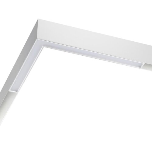 Трековый светильник L-образный для низковольного шинопровода «Novotech» 358605, серия: FLUM (крепление к треку). Фото 2.