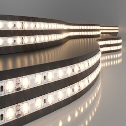 Светодиодная лента 24&amp;nbsp;В 9,6&amp;nbsp;Вт/м 120 Led/м 2835 IP65, теплый белый 3300K, 5 м 24V 9,6W 120Led 2835 IP65 теплый белый, 5м (052962)