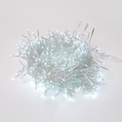 ULD-S0600-400-DTA WHITE IP20 FIRECRACKER Гирлянда светодиодная с контроллером Фейерверк, 6м, 400 светодиодов, Белый свет, Провод прозрачный