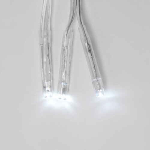 ULD-S0600-400-DTA WHITE IP20 FIRECRACKER Гирлянда светодиодная с контроллером Фейерверк, 6м, 400 светодиодов, Белый свет, Провод прозрачный - фото 3
