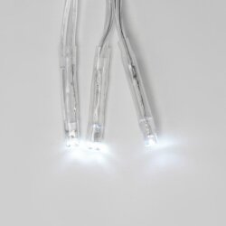 ULD-S0600-400-DTA WHITE IP20 FIRECRACKER Гирлянда светодиодная с контроллером Фейерверк, 6м, 400 светодиодов, Белый свет, Провод прозрачный