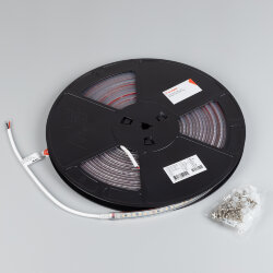 Светодиодная лента герметичная IC-PS-А120-10mm 24V White6000 (9.6 W/m, IP67, 2835, 10m) (Arlight, стабилизированная) 050631