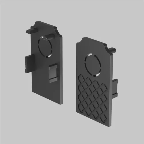 Заглушки к встраиваемому шинопроводу Exility 2 шт. черный (Черный) - фото 5