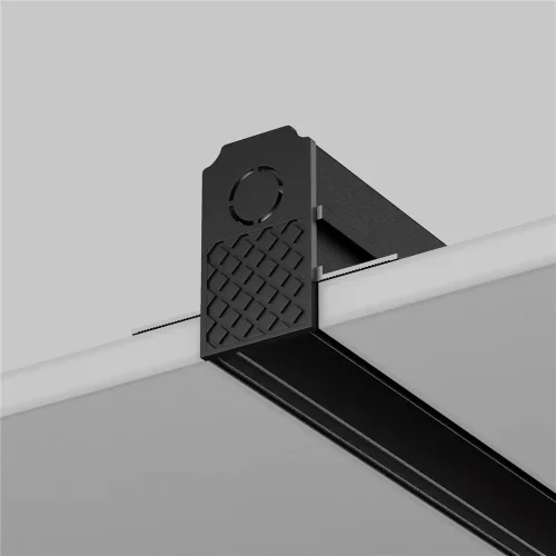 Заглушки к встраиваемому шинопроводу Exility 2 шт. черный (Черный) - фото 5