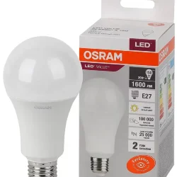 Лампа светодиодная LV 20SW/3000K (=150W) E27 | LED Value 2Y | Груша | - OSRAM