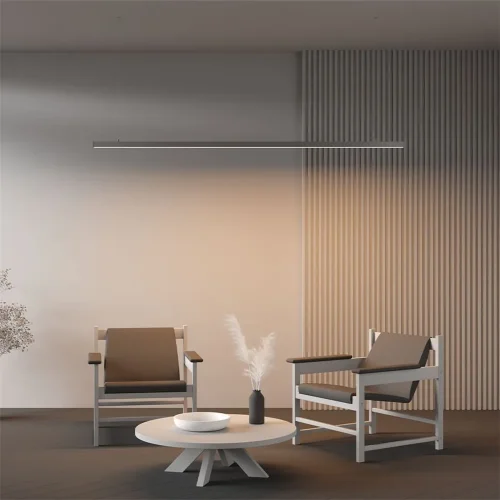 Линейный светильник подвесной 4000K 35x35 40 Вт (Серебро, 2 м) LL312008 (Серебро) - фото 5