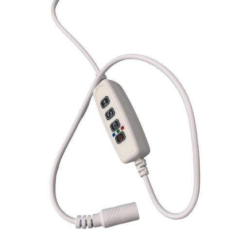 ULT-P35-15W-SPLE-TM IP40 WHITE Светильник для растений светодиодный с таймером, на прищепке, Спектр для фотосинтеза, TM Uniel - фото 7