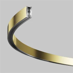 Шинопровод полукруг 650 мм Flarity латунь (Латунь)